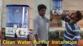 Clean Water Purifier Installation  Full Fitting of Water Purifier  Easier Step by Step Process [upl. by Ringler]