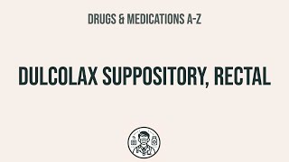 How to use Dulcolax Suppository Rectal  Explain UsesSide EffectsInteractions [upl. by Pontias]