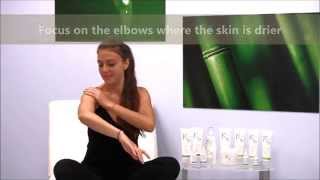 KIEME  How to apply cream on hands and arms Alebeautyday [upl. by Palermo959]