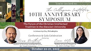 Collegium Institute 10th Anniversary Keynote Address by Ross Douthat [upl. by Aihsa]