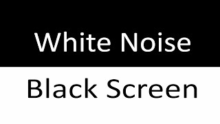 White Noise Black Screen  12 Hours Perfect Sleep Aid and Relaxing Noise for Deep Restx [upl. by Siul]