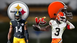 Browns vs Steelers Statistical Breakdown Sunday Football Week 14 [upl. by Eiclehc]