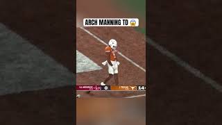 Arch Manning TD pass tiktok collegefootball nfl [upl. by Namas224]