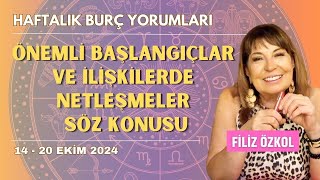 Odaklanma zamanı Önemli başlangıçlar ve ilişkilerde netleşmeler söz konusu  14 20 Ekim 2024 [upl. by Caplan]