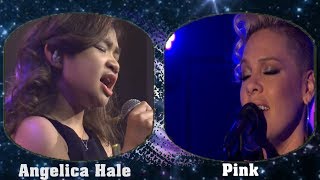 Angelica Hale and Pink quotWhat About Usquot [upl. by Ynatterb110]