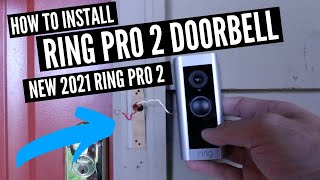 How To Install Ring Pro 2 Doorbell [upl. by Akiras]