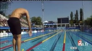 Budapest natation  Alain Bernard la revanche [upl. by Phipps]