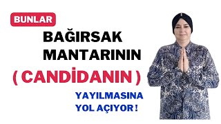 CANDİDA MANTARI YAYILMASINA YOL AÇIYOR BUNLAR BİLİYOR MUSUNUZ  KANDİDA BAĞIRSAK MANTARI NEDİR [upl. by Flo]