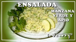 ENSALADA DE MANZANA VERDE Y APIO [upl. by Lynn]