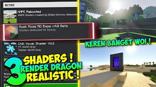 3 SHADER MCPE 120 TERBAIK SAAT INI   Shaders for mcpe 120  mcpe shaders 120  shaders [upl. by Eenwat55]