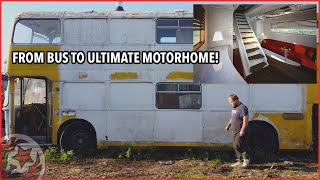 Converting a double decker bus into a MotorHome [upl. by Melony387]