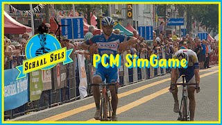 Schaal Sels Merksem Johan Museeuw Classic  PCM SimGame [upl. by Suolevram]