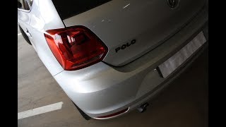 Exhaust Sound VW Polo TSI 81kw DSG Farts sounds AWESOME [upl. by Annaynek]