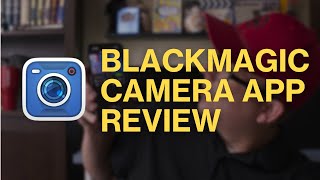 Blackmagic Camera App for iOS Review [upl. by Ayahc770]