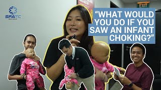 What would you do if you saw an infant choking [upl. by Brendan]