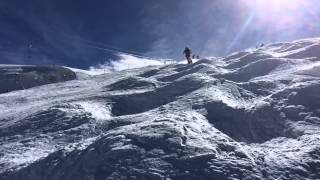 Perrine Laffont Ski de Bosses à Zermatt [upl. by Tyree]