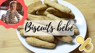 Recette biscuit bébé à partir de 8 mois [upl. by Bria166]