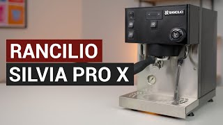 Rancilio Silvia Pro X Coffee Machine Review [upl. by Euqirrne367]