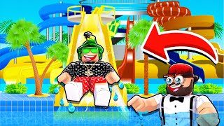 🌊 Ragdoll Waterpark in Roblox [upl. by Asseral]