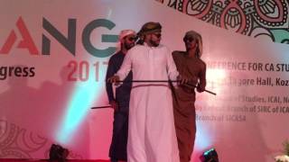 Arabic Dance By CA Students  Satsang 2K17 [upl. by Middendorf]