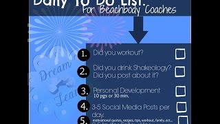 My Daily To Do List As A Beachbody Coach [upl. by Arod192]