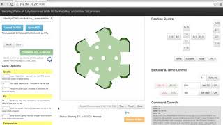 How to Use RepRapWeb with your 3d Printer [upl. by Ettenot538]
