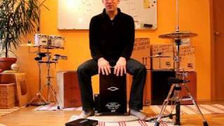 Kurzanleitung zum Cajon Hip Hop Rhythmus mit Variationen [upl. by Carole]