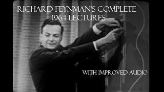 Richard Feynman  The Character of Physical Law 1964  Complete  Better Audio [upl. by Yrahcaz]