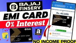 bajaj emi card online apply  how to apply bajaj finserv emi card online  bajaj finserv emi card [upl. by Akimat]