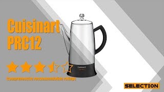 Cuisinart PRC12 Classic 12Cup StainlessSteel Percolator [upl. by Kinson]