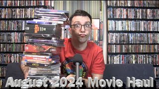 August 2024 4K amp Blu Ray Movie Haul [upl. by Palua]