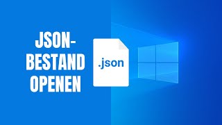 Een JSONbestand openen in Windows 11 stap voor stap [upl. by Cinderella]