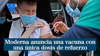 Moderna anuncia una vacuna con una única dosis de refuerzo anual para 2023 [upl. by Maitilde]