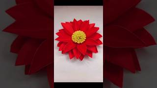 How To Make a Flower With Paper  Kagoj Diye Ful Banano  shorts diy craft papercraft amazing [upl. by Neala468]