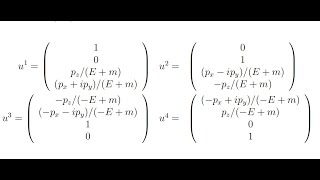 Quantum Field Theory 24 Discussion on Antiparticle solution to Dirac equation [upl. by Ieluuk]