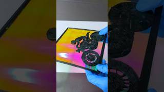 3D Printed Iridescent Art A Visual Gem art diy craft [upl. by Aihsiek]