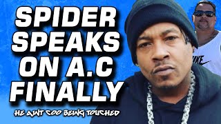 Spider Loc Says he Dont Like Being Touched amp Felt Uncomfortable By American Cholo Calling Him DI [upl. by Eglanteen687]