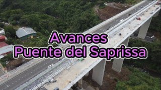 Avance del Puente sobre el Rio Virilla Saprissa [upl. by Adrien]