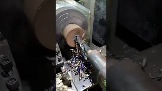 Drilling 5 12 shafting diameter shortvideo fabrication [upl. by Rianon]