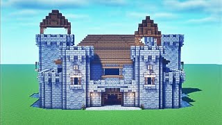 🏰 COME COSTRUIRE UN CASTELLO SU MINECRAFT  Minecraft Tutorial ITA [upl. by Ellersick]