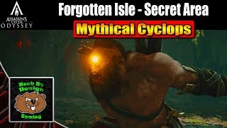 Assassins Creed Odyssey  How to get inside the Forgotten Isle Secret Area [upl. by Ikkin]