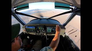 Vashon Ranger R7 Cascade Model landing at Boulder City KBVU NV Raw Footage [upl. by Allicirp]