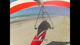 Hanggliding Soaring Maasvlakte 2 Rotterdam on June 23th [upl. by Aleibarg]