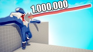 1000000 DAMAGE SPEAR THROWER vs UNITS  TABS  Totally Accurate Battle Simulator 2024 [upl. by Atiraj]