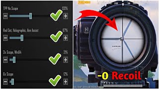 The recommended settings for PUBG Mobile shooting sensitivity are as follows [upl. by Allenrad]