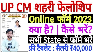 UP CM Urban Fellowship Online Form 2023 Kya Hai UP CM Urban Fellowship Online Form 2023 Kaise Bhare [upl. by Roumell955]