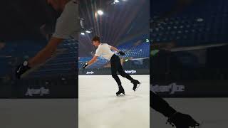 Lukas Britschgi figureskating imaginedragons [upl. by Atsillac449]