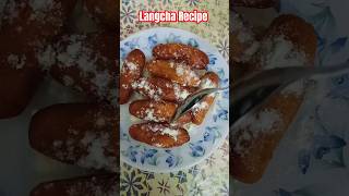 Langcha Recipe  Bengali Sweets shorts ytshorts viralshorts sweet [upl. by Ahsieit]