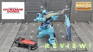 Master Grade GM Sniper II  Gundam 0080 War in the Pocket [upl. by Eixid]