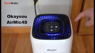 Okaysou AirMic4S Air Purifier Unboxing amp Testing [upl. by Decato]